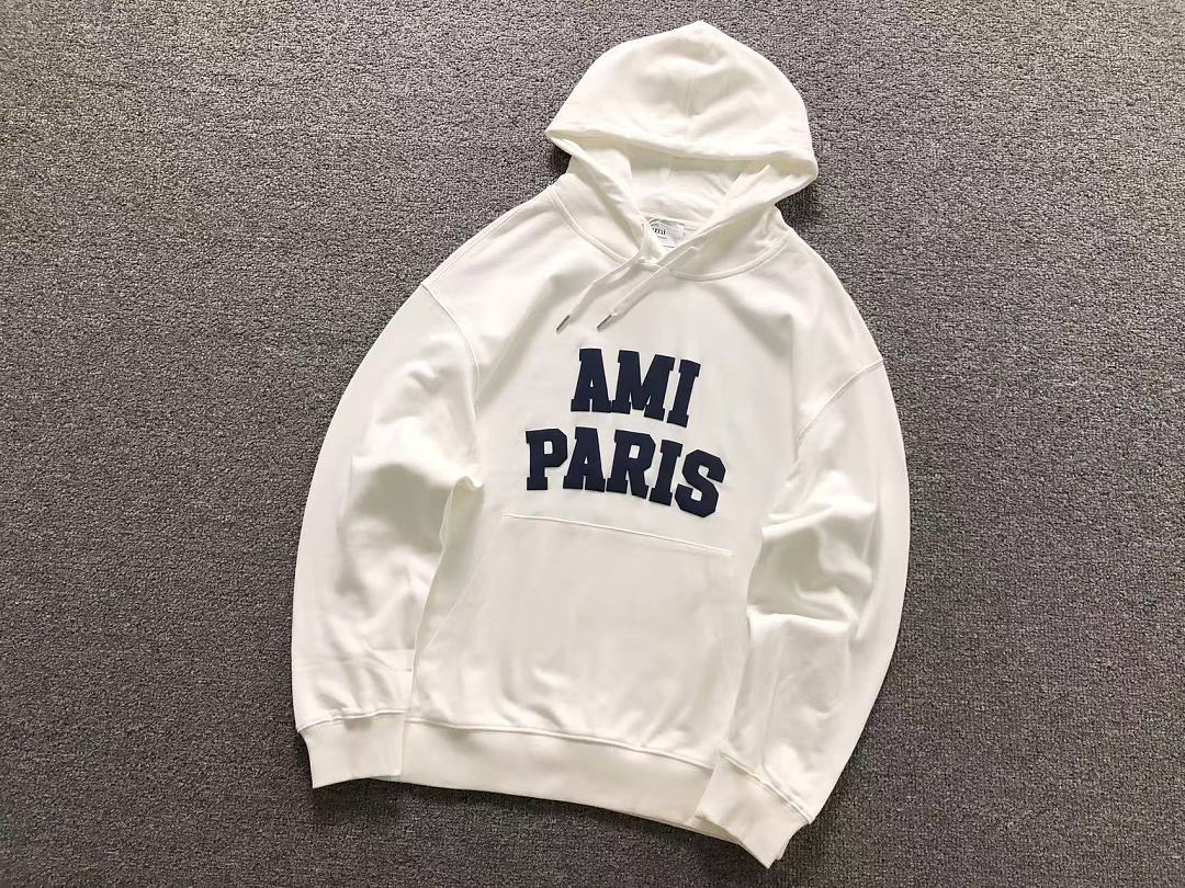AMI 158 AMI HOODIE 3208163717 (Im 170Cm 60Kg I Wear Size M In The Phot) - Image 7