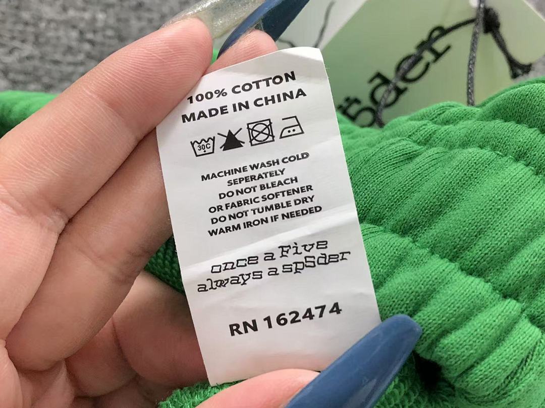Sp5der TROUSERS125 SP5DER HOODIE - Image 37