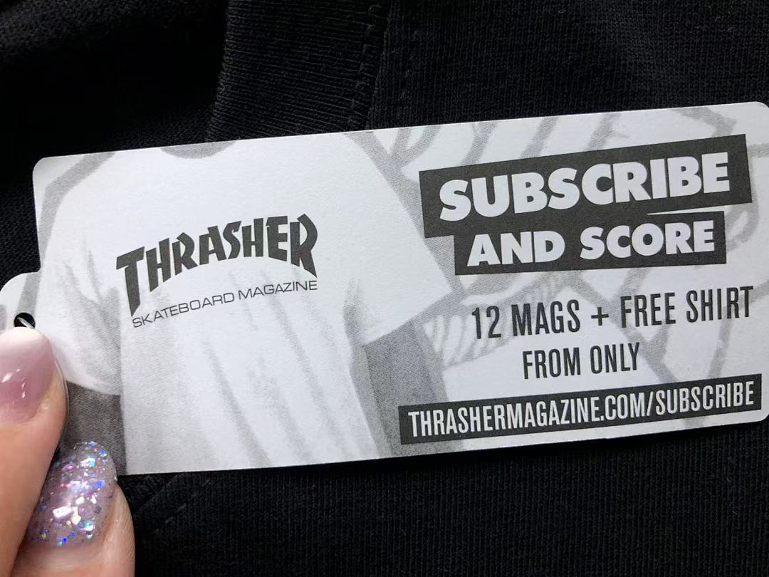 Thrasher 68 THRASHER T-SHIRT 41060919121 (Im 170Cm 60Kg I Wear Size M In The Phot) - Image 17