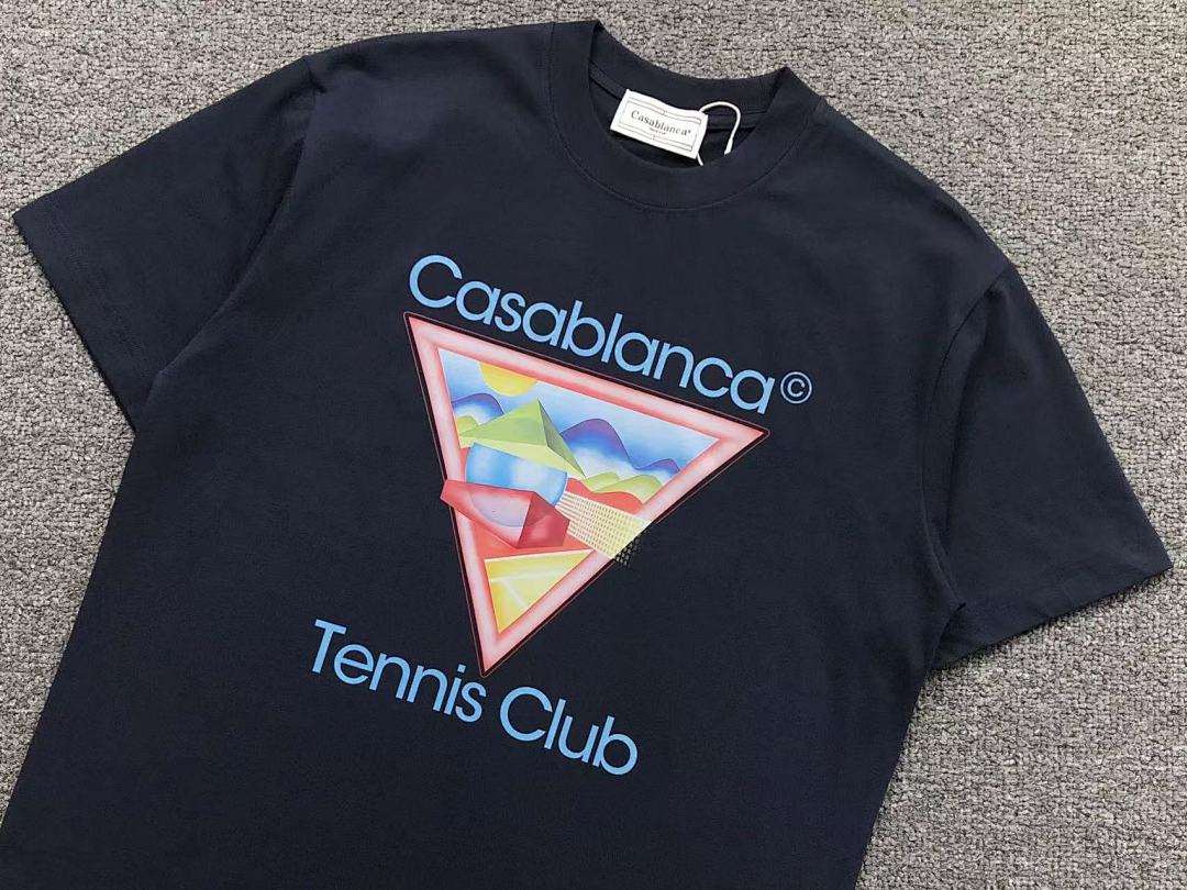 Casablanca 98 CASABLANCA T-SHIRT 41061911127 (Im 170Cm 60Kg I Wear Size S In The Phot) - Image 18