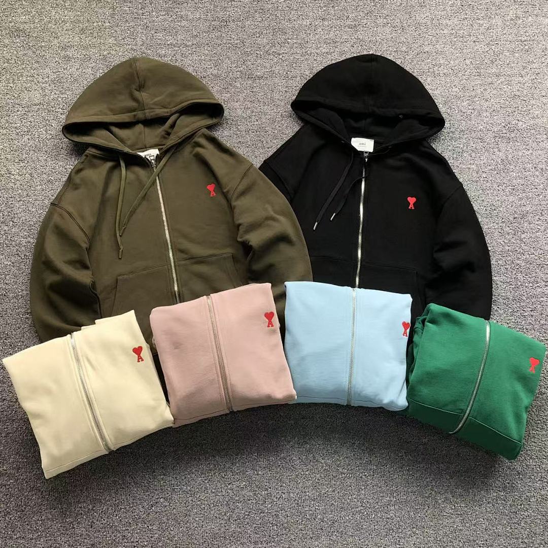 AMI 125 AMI HOODIE 57281088 (Im 170Cm 60Kg I Wear Size M In The Phot)