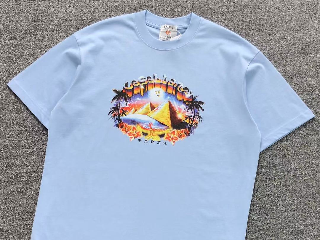 Casablanca 105 CASABLANCA T-SHIRT 52071805127 (Im 170Cm 60Kg I Wear Size L In The Phot) - Image 20