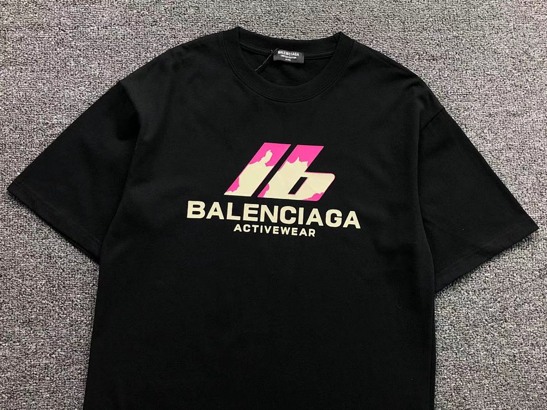 Balenciaga 108 B⭐L⭐⭐⭐IA⭐A T-SHIRT 213030721 (Im 170Cm 55Kg I Wear Size XS In The Phot) - Image 9