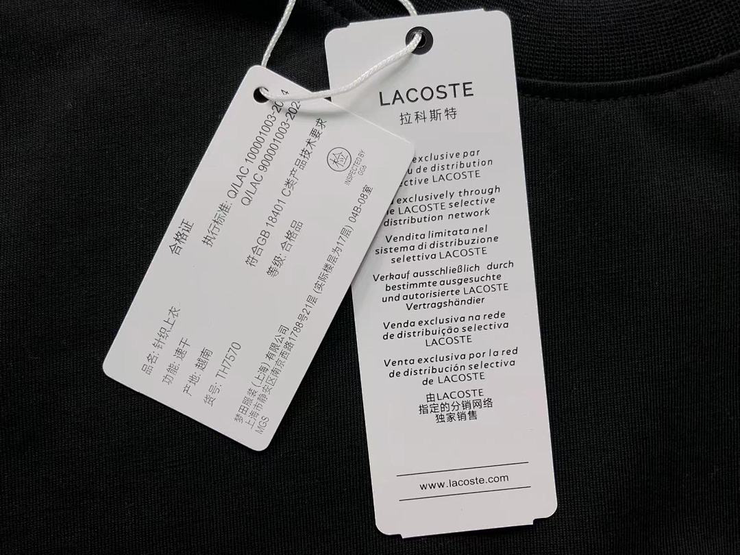 Lacoste 98 LACOSTE T-SHIRT 412220409 (Im 170Cm 60Kg I Wear Size S In The Phot) - Image 18