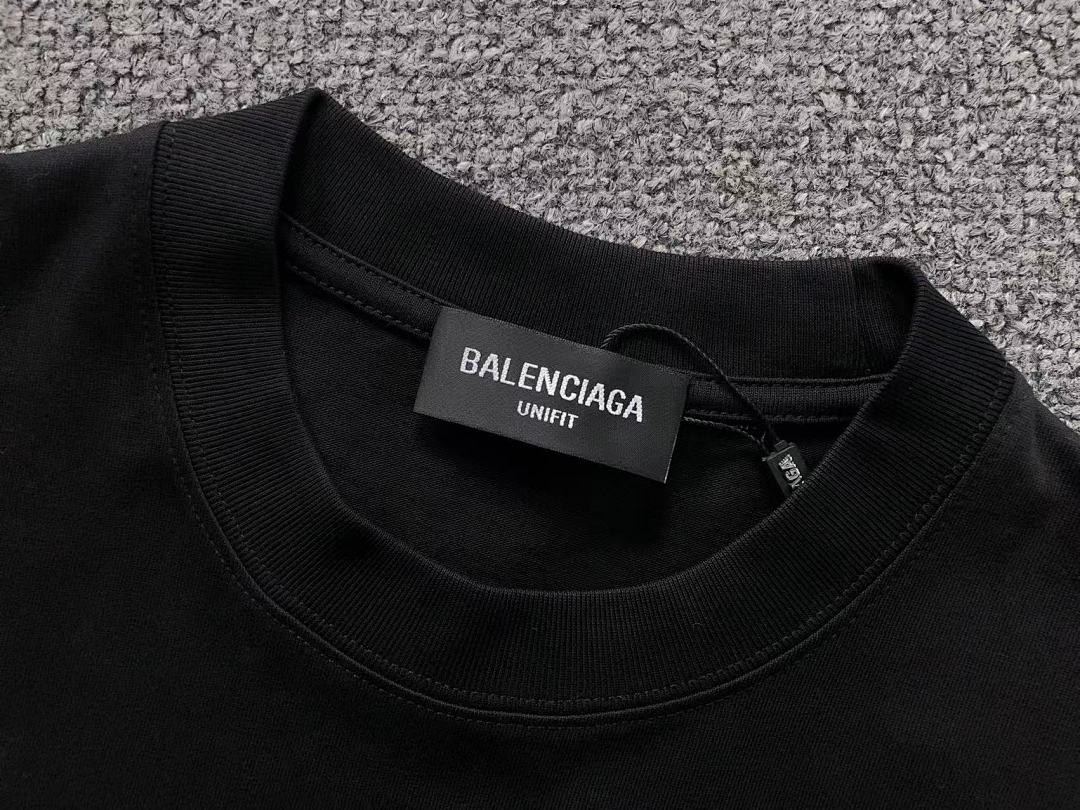 Balenciaga 118 B⭐L⭐⭐⭐IA⭐A T-SHIRT 41072504133 (Im 170Cm 60Kg I Wear Size S In The Phot) - Image 19