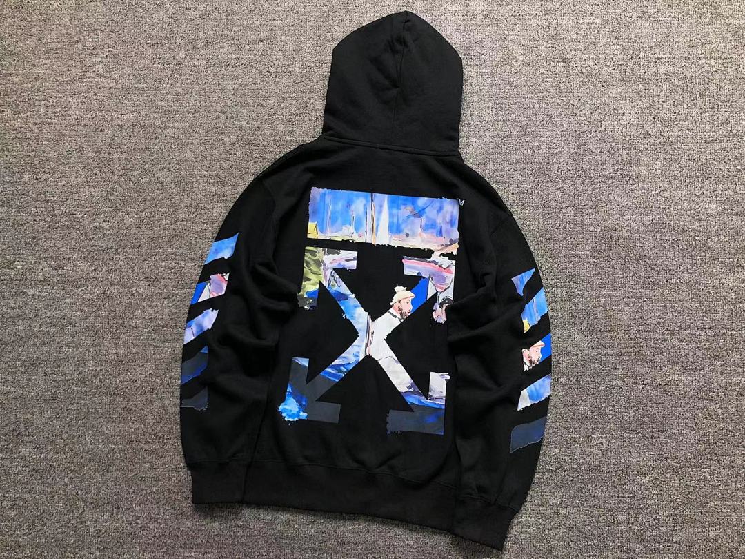 Off-White 208 OFF-WHITE (WHITE HOODIE) - Image 4