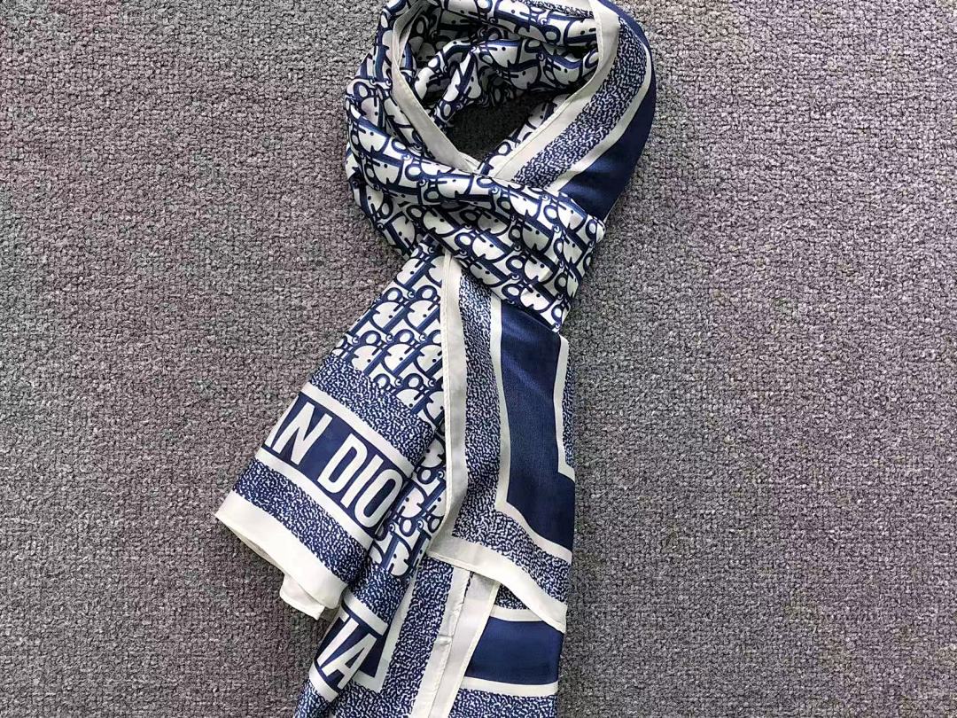 Dior 68 D⭐O⭐ SCARF 2203170476 (Long 180CM* Wide 90CM*) - Image 7