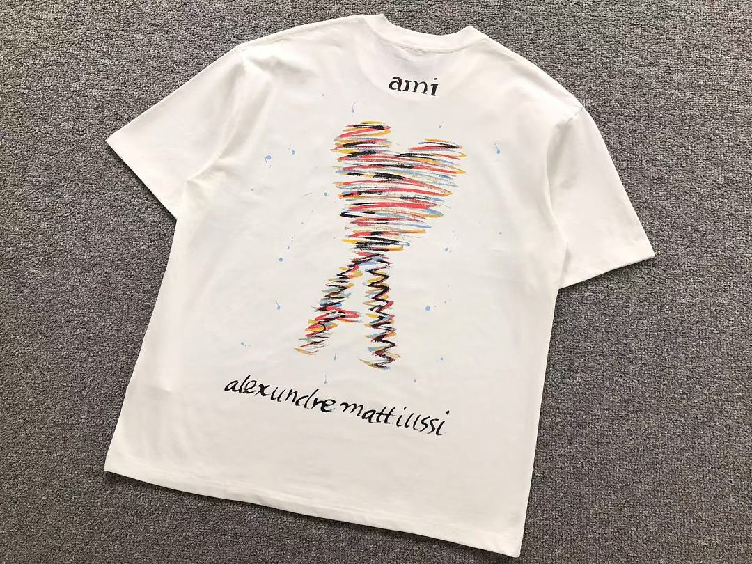 AMI 98 AMI T-SHIRT 3206171721 (Im 170Cm 60Kg I Wear Size S In The Phot) - Image 7