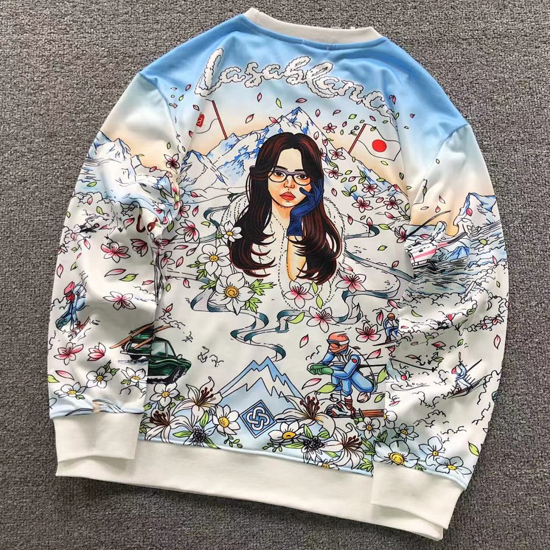 Casablanca 95 CASABLANCA HOODIE 1112050132 (Im 170Cm 60Kg I Wear Size L In The Phot), photo 1