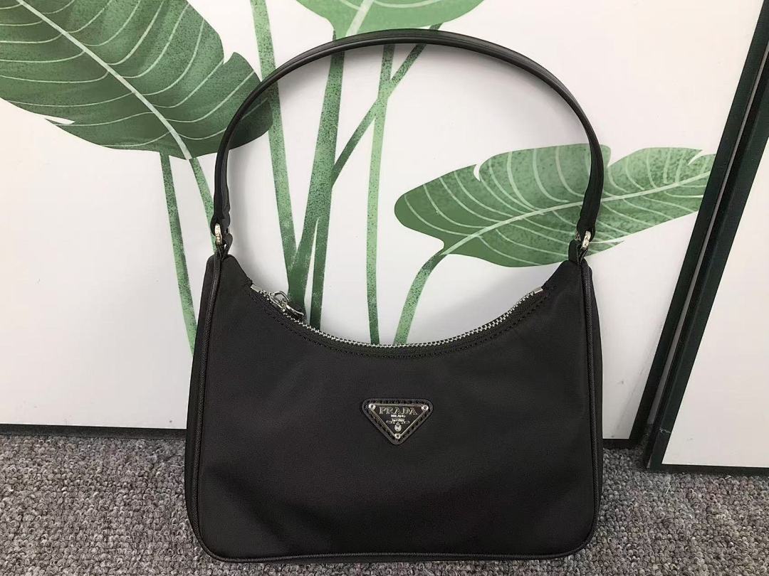Prada 208 P⭐A⭐A BAG 411110675 (Long 22CM* Wide 6CM* High 15CM) - Image 2