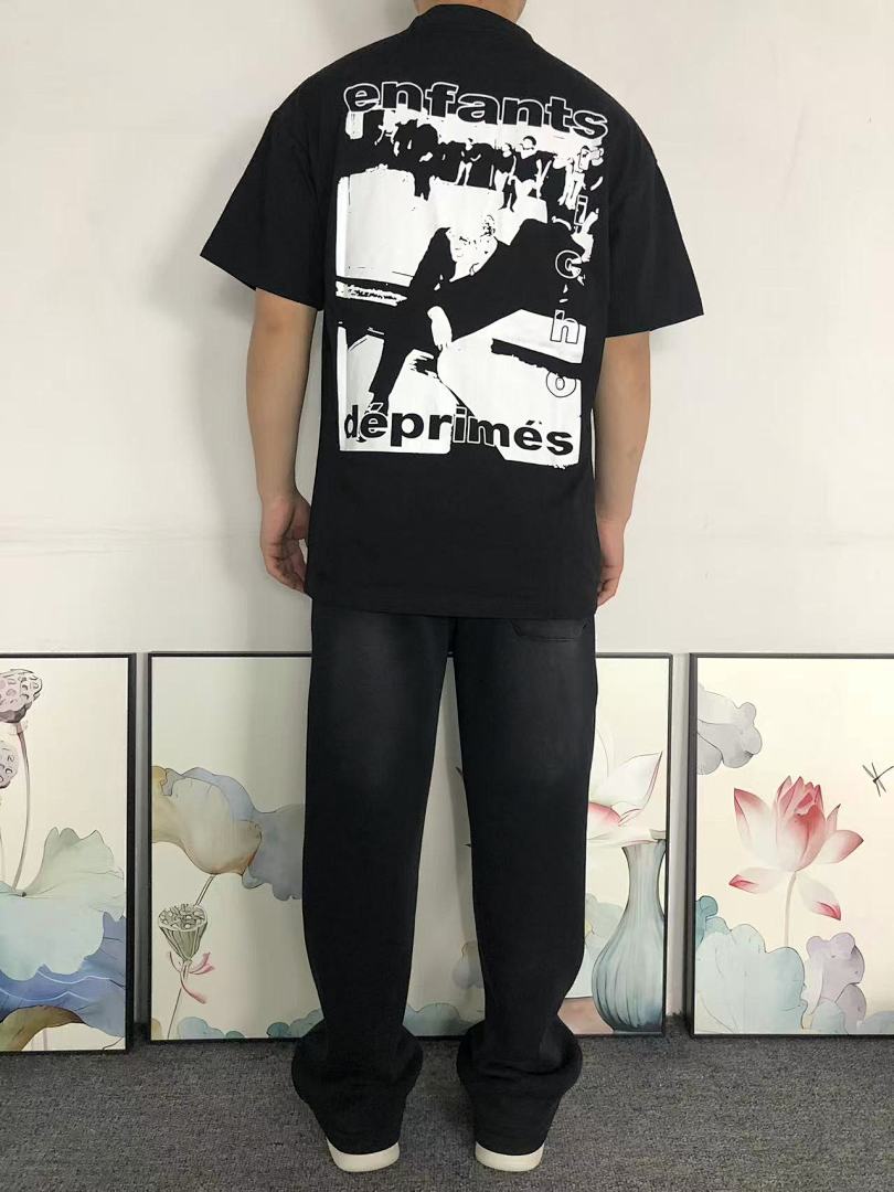 Chanel 85 ENFANTS RICHES DEPRIMES T-SHIRT 42012428162 (Im 170Cm 60Kg I Wear Size S In The Phot) - Image 4