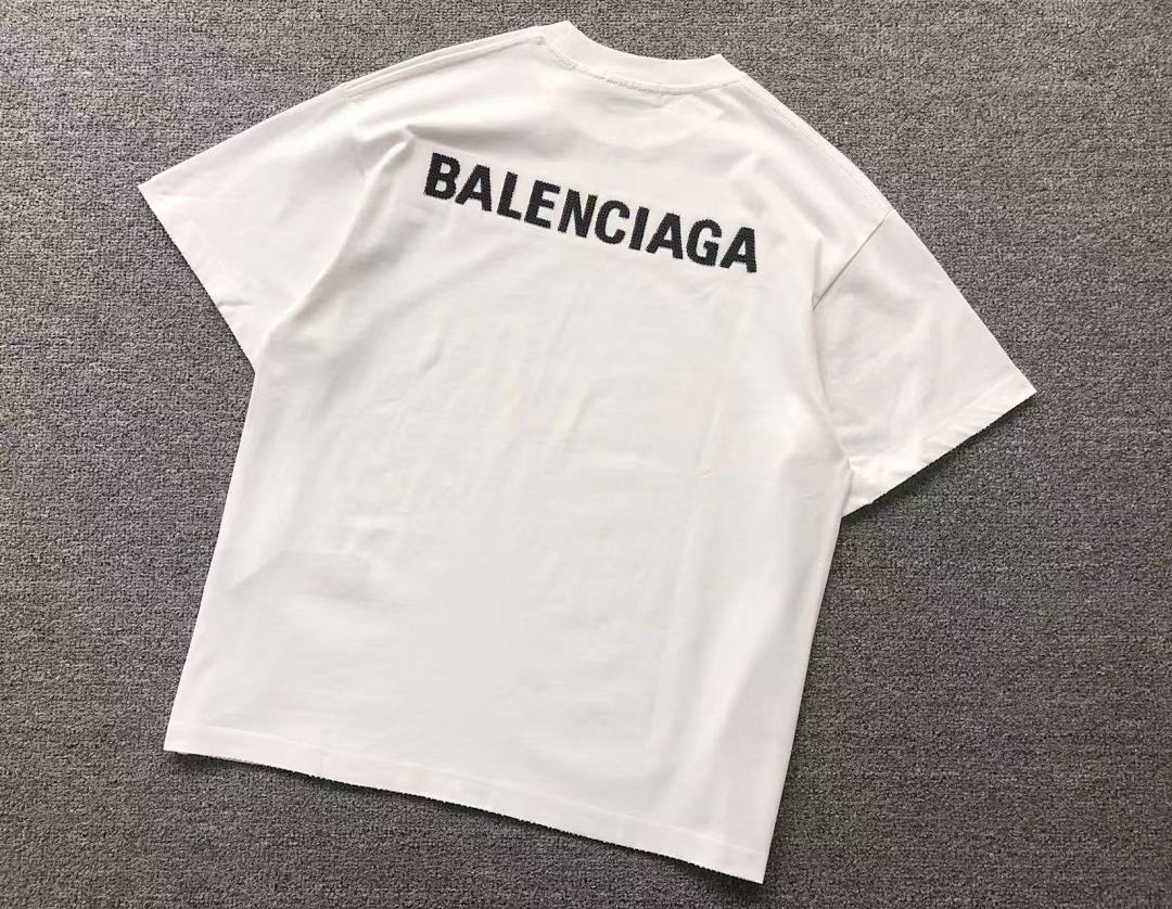 Balenciaga 118 B⭐L⭐⭐⭐IA⭐A T-SHIRT 504182021 (Im 170Cm 60Kg I Wear Size S In The Phot) - Image 10
