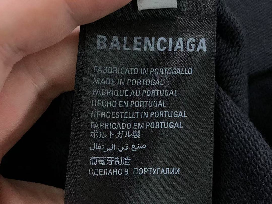 Balenciaga 245 B⭐L⭐⭐⭐IA⭐A HOODIE 4122718163 (Im 170Cm 60Kg I Wear Size XS In The Phot) - Image 18