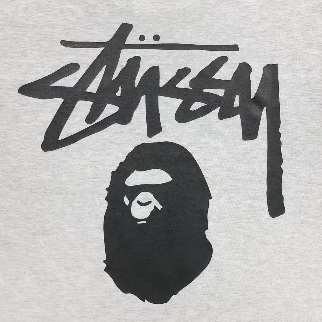 Bape 85 BAPE STUSSY T-SHIRT 4105172198 (Im 170Cm 60Kg I Wear Size S In The Phot) - Image 21