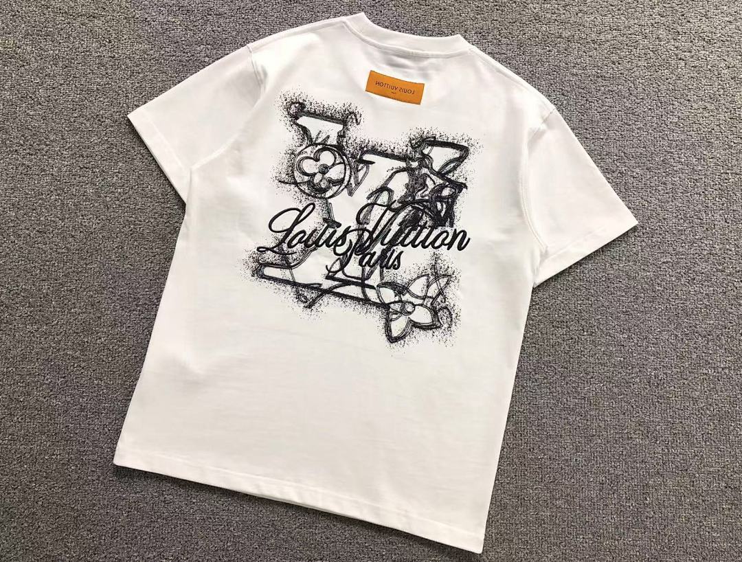 Louis Vuitton 128 L⭐ T-SHIRT 3111110321 (Im 170Cm 60Kg I Wear Size S In The Phot) - Image 12
