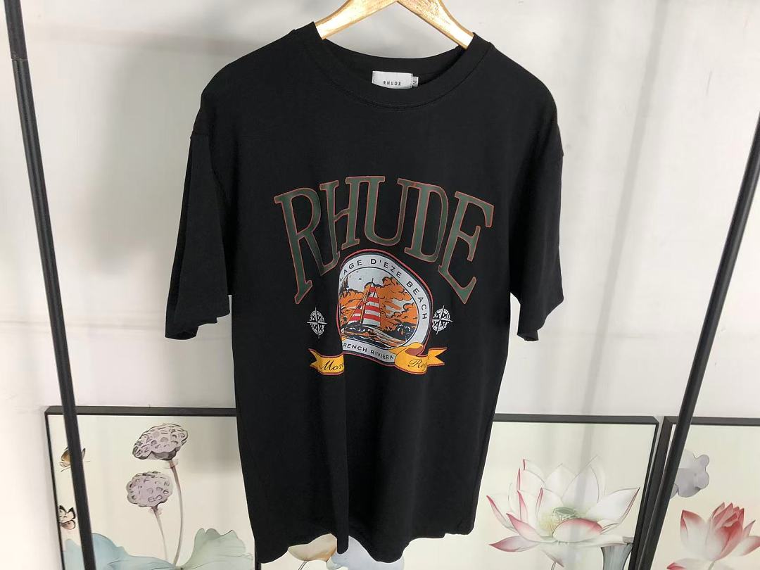 Rhude 95 RHUDE T-SHIRT 3204231121 (Im 170Cm 60Kg I Wear Size M In The Phot) - Image 17