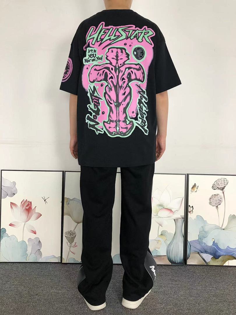 Hellstar 85 HELLSTAR T-SHIRT 505100689 (Im 170Cm 60Kg I Wear Size L In The Phot) - Image 5