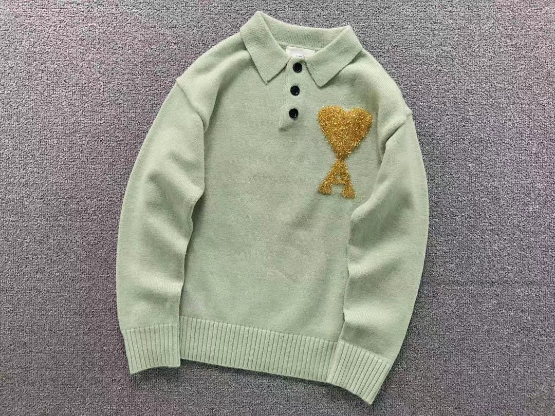 AMI 168 AMI SWEATER 21101104125 (Im 170Cm 60Kg I Wear Size M In The Phot) - Image 17