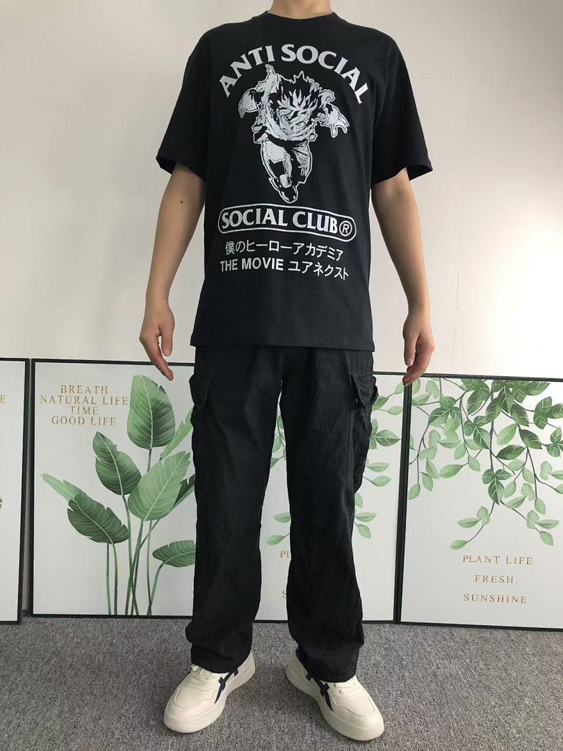 Christian Louboutin 85 ANTI SOCIAL CLUB T-SHIRT 412234102 (Im 170Cm 57Kg I Wear Size M In The Phot) - Image 3
