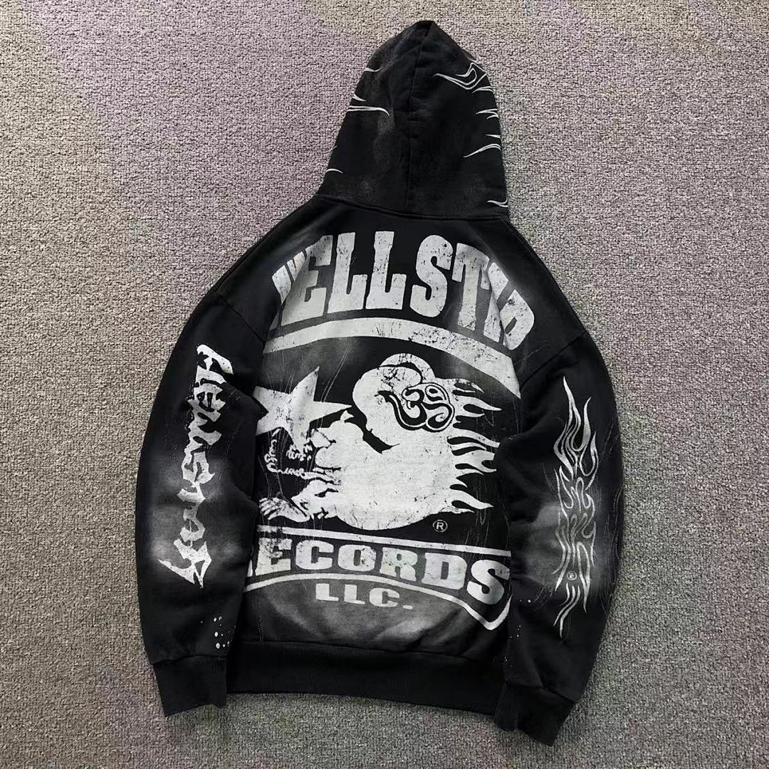 Hellstar 178 HELLSTAR HOODIE 3112061817 (Im 170Cm 60Kg I Wear Size S In The Phot)
