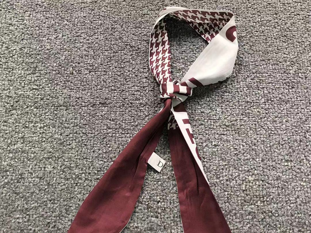 Dior 68 D⭐O⭐ SCARF 5220712102 (Long 180CM* Wide 6CM*) - Image 7