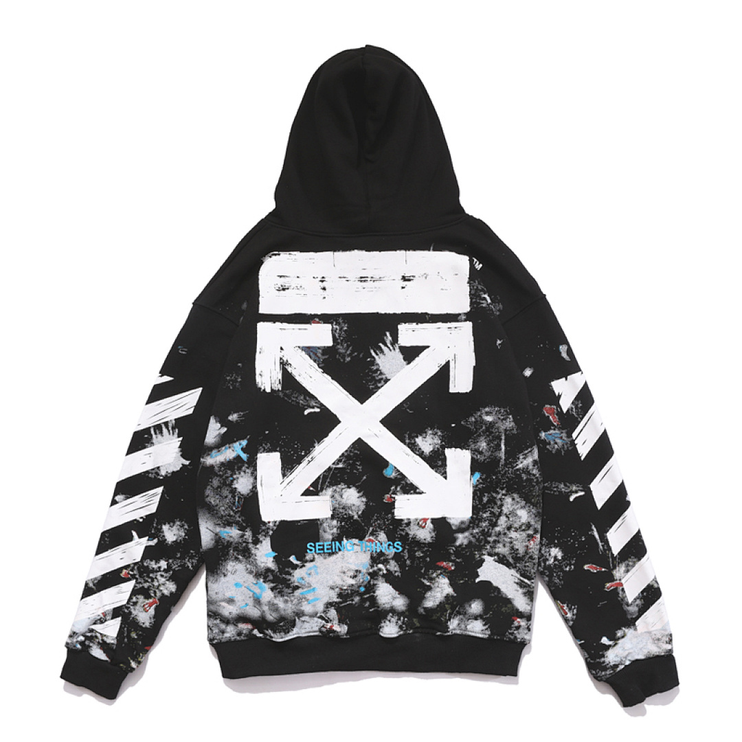Off-White 116 OFF-WHITE (WHITE HOODIE) - Image 5