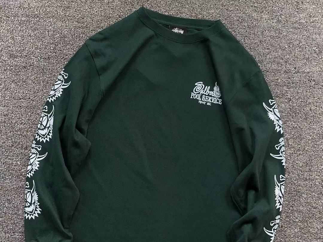 Stussy 108 STUSSY LONG SLEEVED 4111131102 (Im 170Cm 60Kg I Wear Size M In The Phot) - Image 14