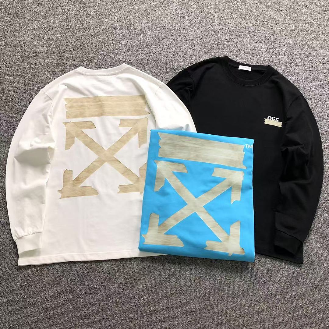 Off-White 129 OFF-WHITE LONG SLEEVED 3207302221 (Im 170Cm 60Kg I Wear Size M In The Phot)