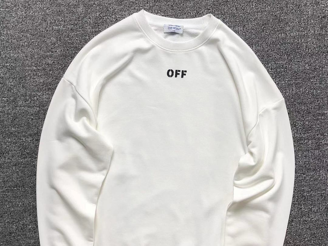 Off-White 136 OFF-WHITE (WHITE HOODIE) - Image 9