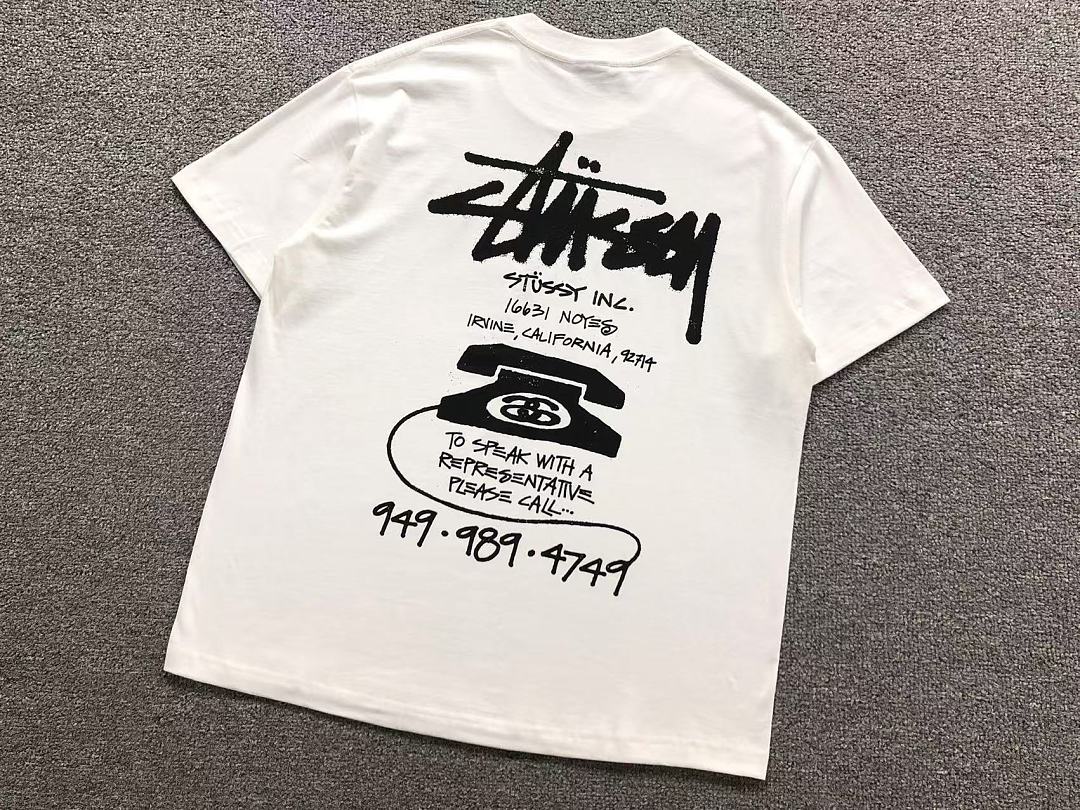 Stussy 128 STUSSY T-SHIRT 22052522001 (Im 170Cm 60Kg I Wear Size M In The Phot) - Image 7