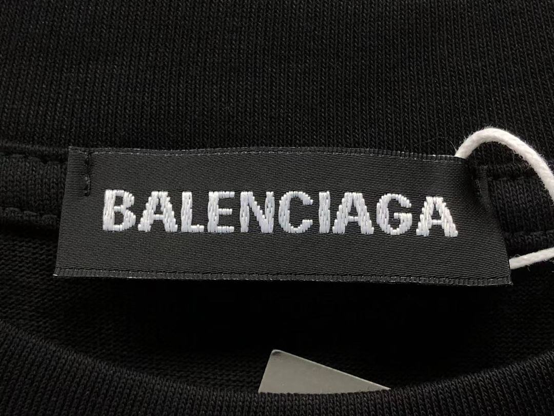 Balenciaga 98 B⭐L⭐⭐⭐IA⭐A T-SHIRT 2162310125 (Im 170Cm 60Kg I Wear Size S In The Phot) - Image 19