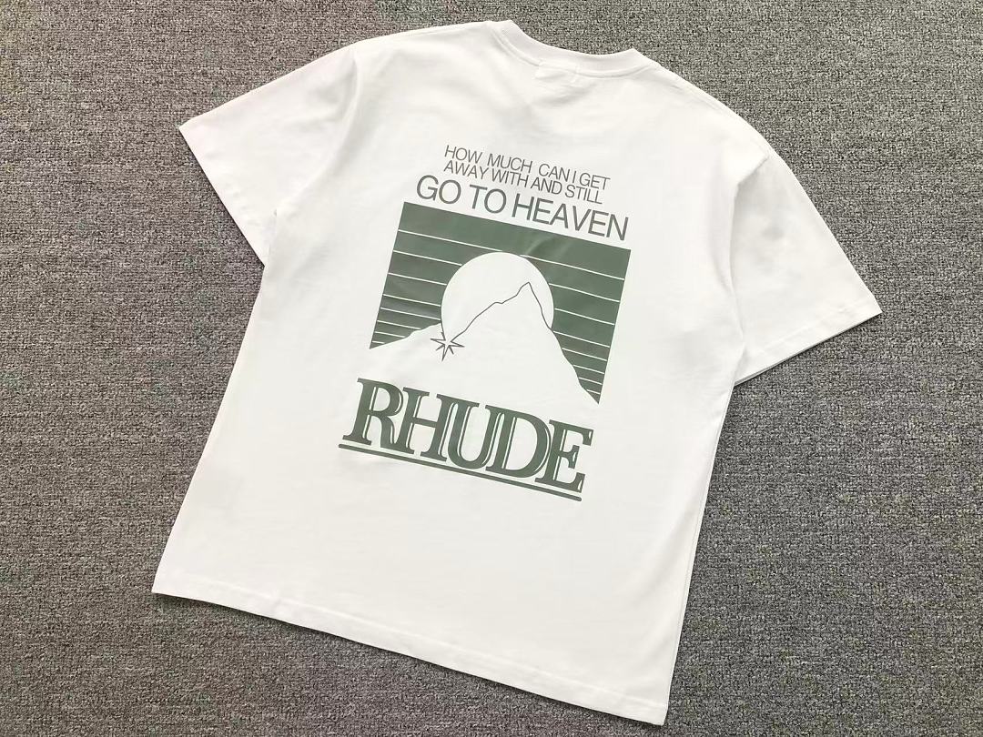 Rhude 105 RHUDE T-SHIRT 3208060717 (Im 170Cm 60Kg I Wear Size S In The Phot) - Image 8