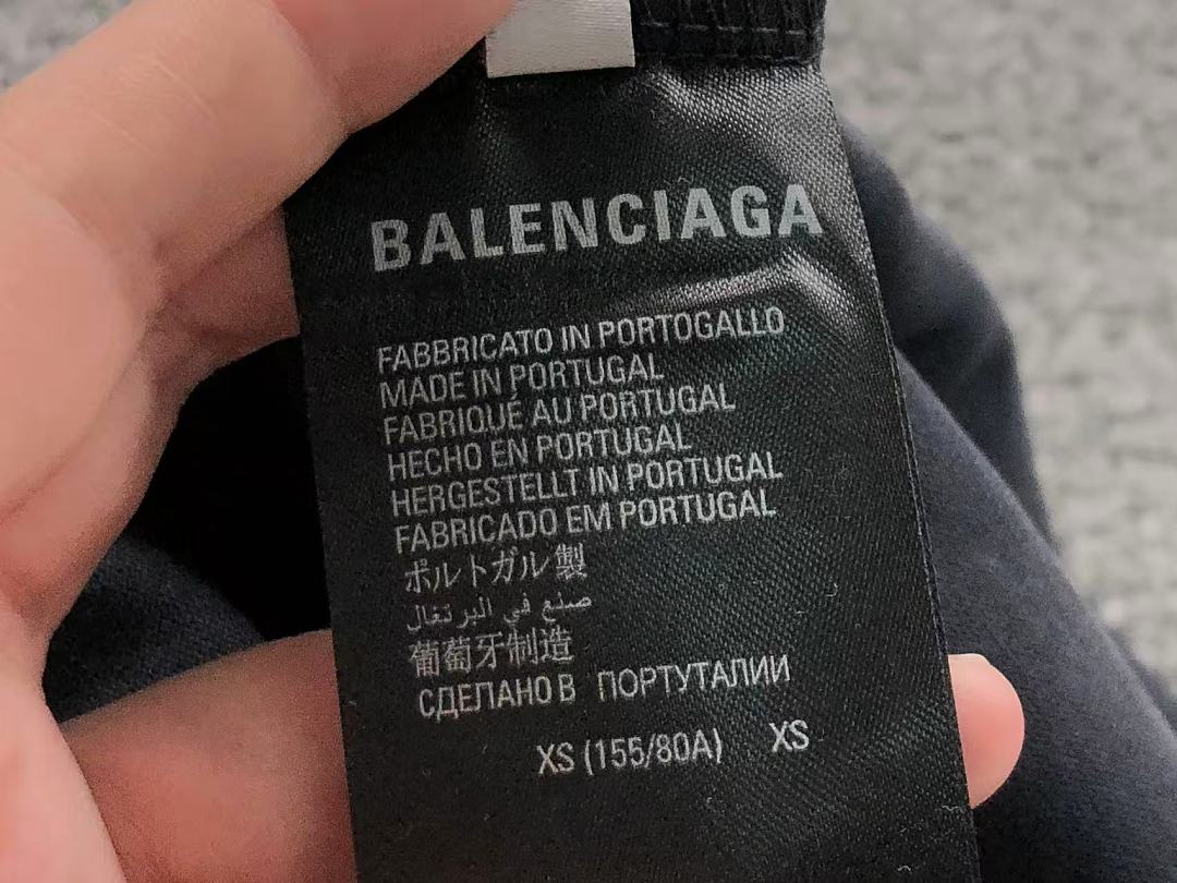 Balenciaga 125 B⭐L⭐⭐⭐IA⭐A T-SHIRT 42042012163 (Im 170Cm 60Kg I Wear Size XS In The Phot) - Image 23