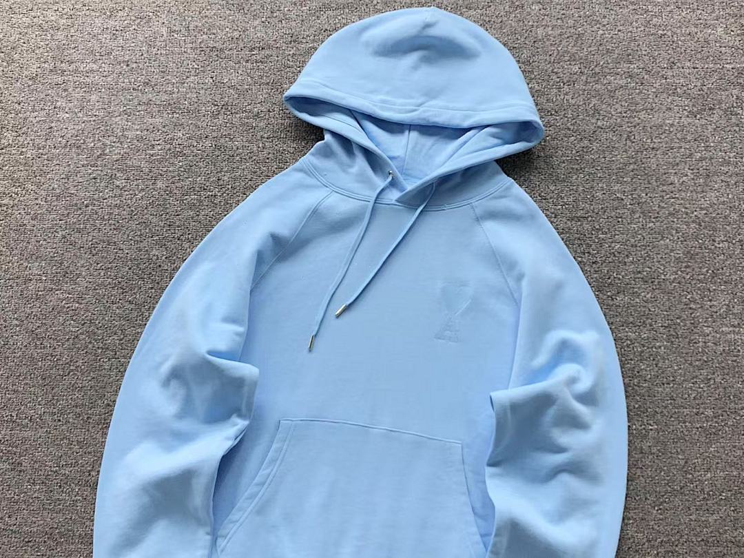 AMI 118 AMI HOODIE 57281488 (Im 170Cm 60Kg I Wear Size M In The Phot) - Image 11