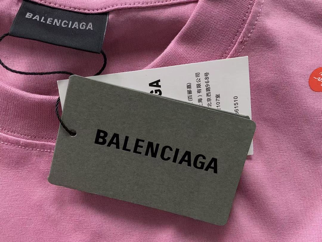 Balenciaga 125 B⭐L⭐⭐⭐IA⭐A T-SHIRT 413272421 (Im 170Cm 60Kg I Wear Size S In The Phot) - Image 17