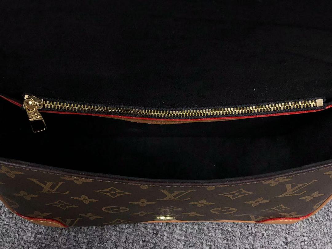 Louis Vuitton 458 L⭐ BAG 412231524 (Long 25CM* Wide 9CM* High 17CM) - Image 8