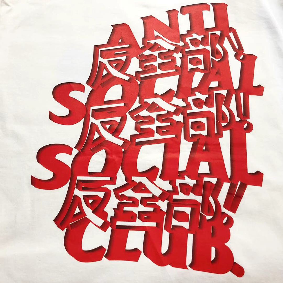 Christian Louboutin 85 ANTI SOCIAL CLUB T-SHIRT - Image 8