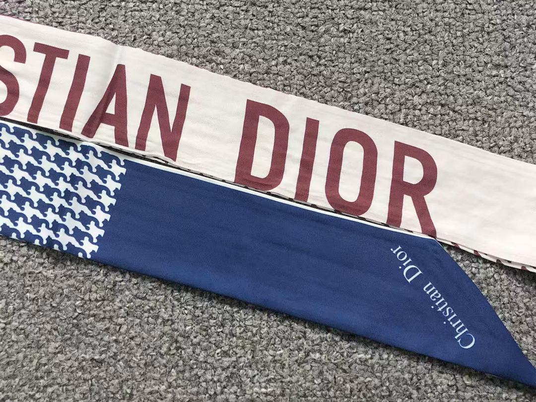 Dior 68 D⭐O⭐ SCARF 5220712102 (Long 180CM* Wide 6CM*) - Image 10