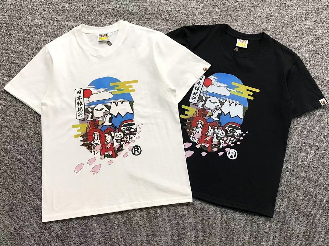 Bape 85 BAPE T-SHIRT 4105260498 (Im 170Cm 60Kg I Wear Size S In The Phot) - Image 5