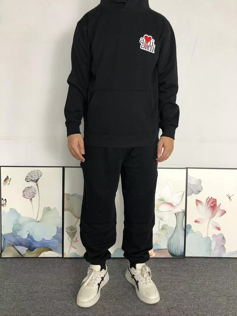 Unbranded 215 AMI HOODIE 2111041101 (Im 170Cm 60Kg I Wear Size XL In The Phot) - Image 3