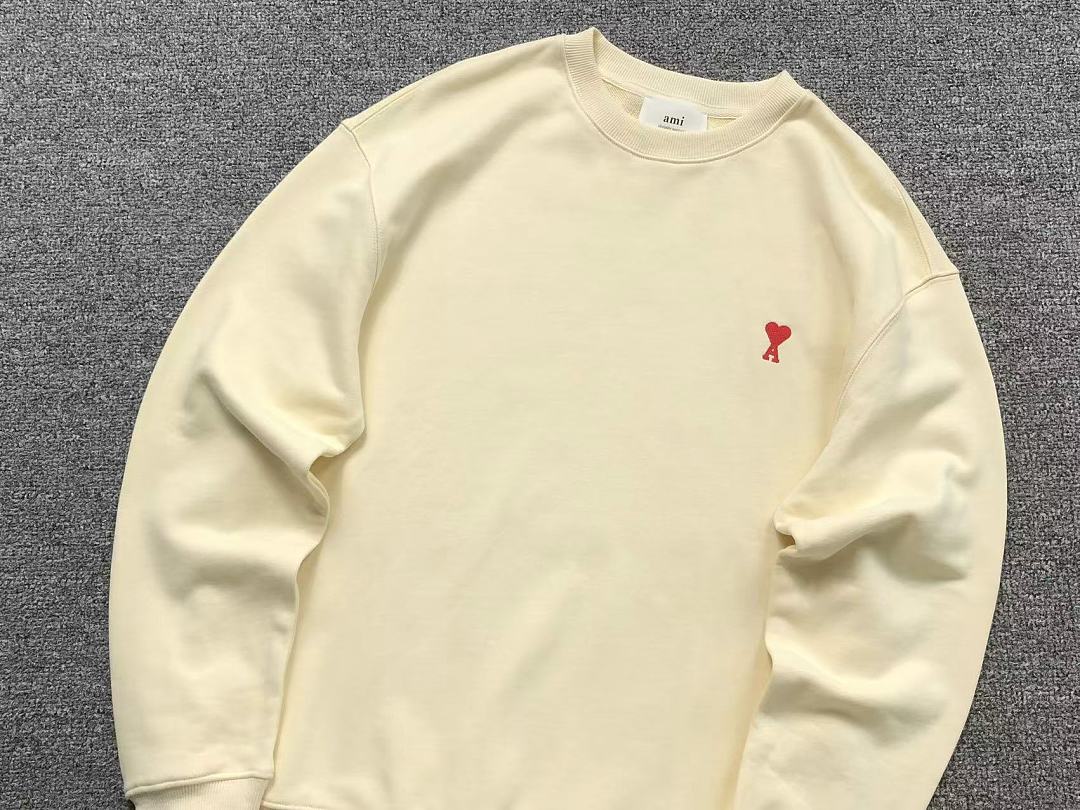 AMI 175 AMI HOODIE 22082708001 (Im 170Cm 60Kg I Wear Size M In The Phot) - Image 18