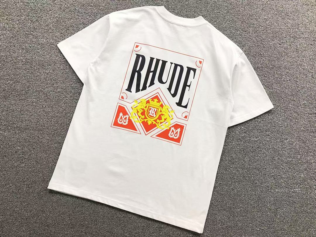 Rhude 98 RHUDE T-SHIRT 2161142125 (Im 170Cm 60Kg I Wear Size M In The Phot) - Image 19