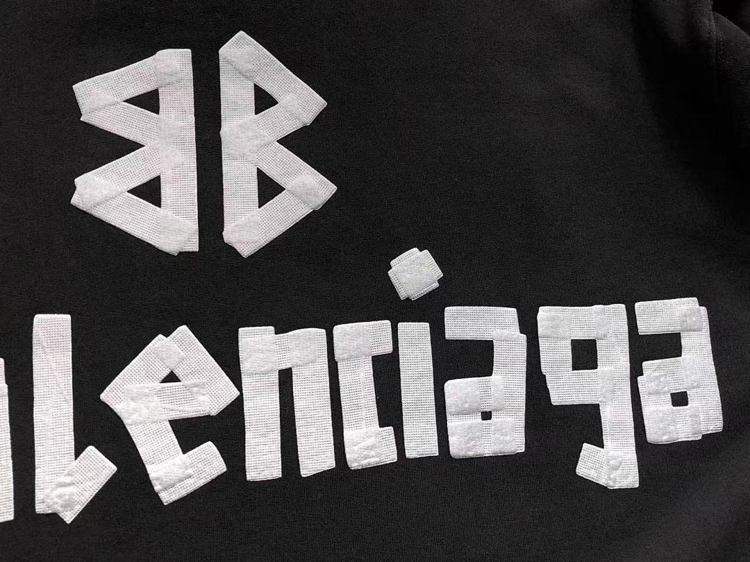 Balenciaga 258 B⭐L⭐⭐⭐IA⭐A HOODIE 31010043221 (Im 170Cm 60Kg I Wear Size M In The Phot) - Image 10
