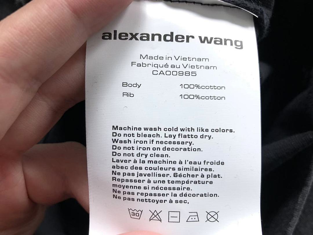 Alexander Wang 98 A⭐⭐X⭐⭐⭐ER W⭐⭐G T-SHIRT 42010928167 (Im 170Cm 60Kg I Wear Size M In The Phot) - Image 13