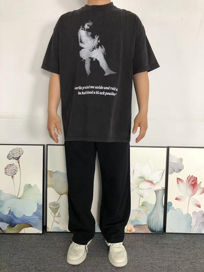 Chanel 95 ENFANTS RICHES DEPRIMES T-SHIRT 5232101162 (Im 170Cm 60Kg I Wear Size M In The Phot) - Image 3