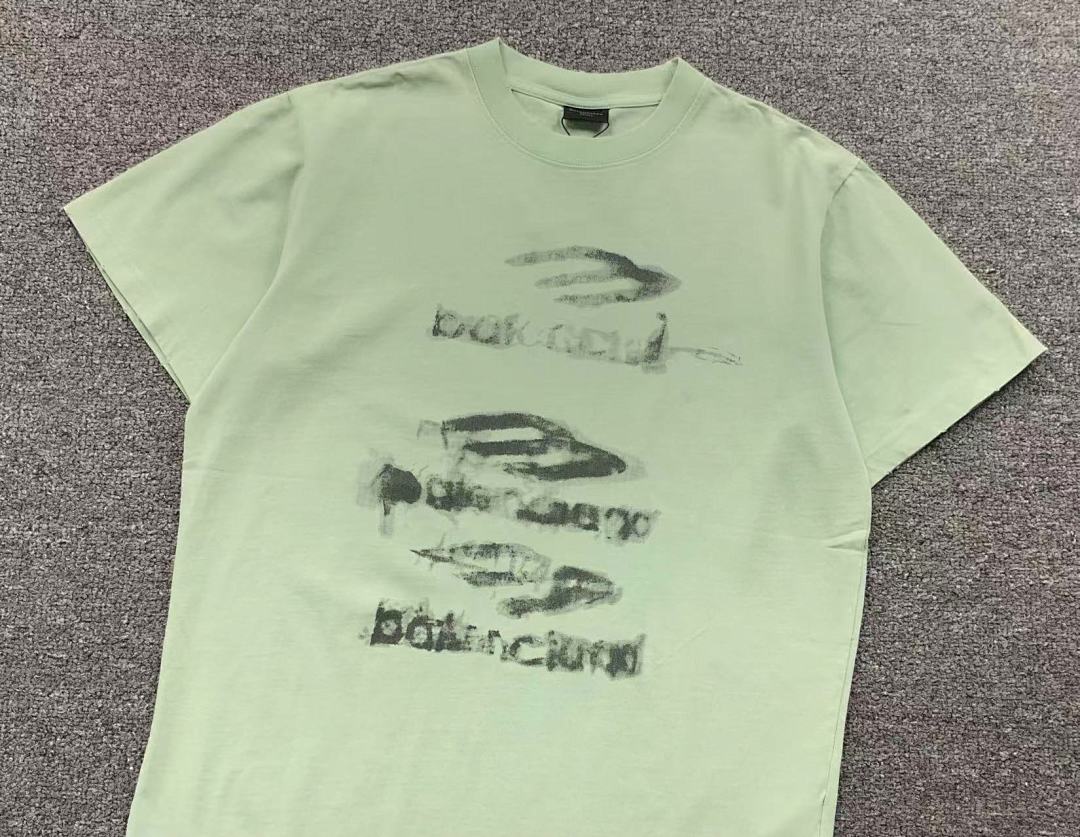Balenciaga 118 B⭐L⭐⭐⭐IA⭐A T-SHIRT 5212206136 (Im 170Cm 60Kg I Wear Size S In The Phot) - Image 7