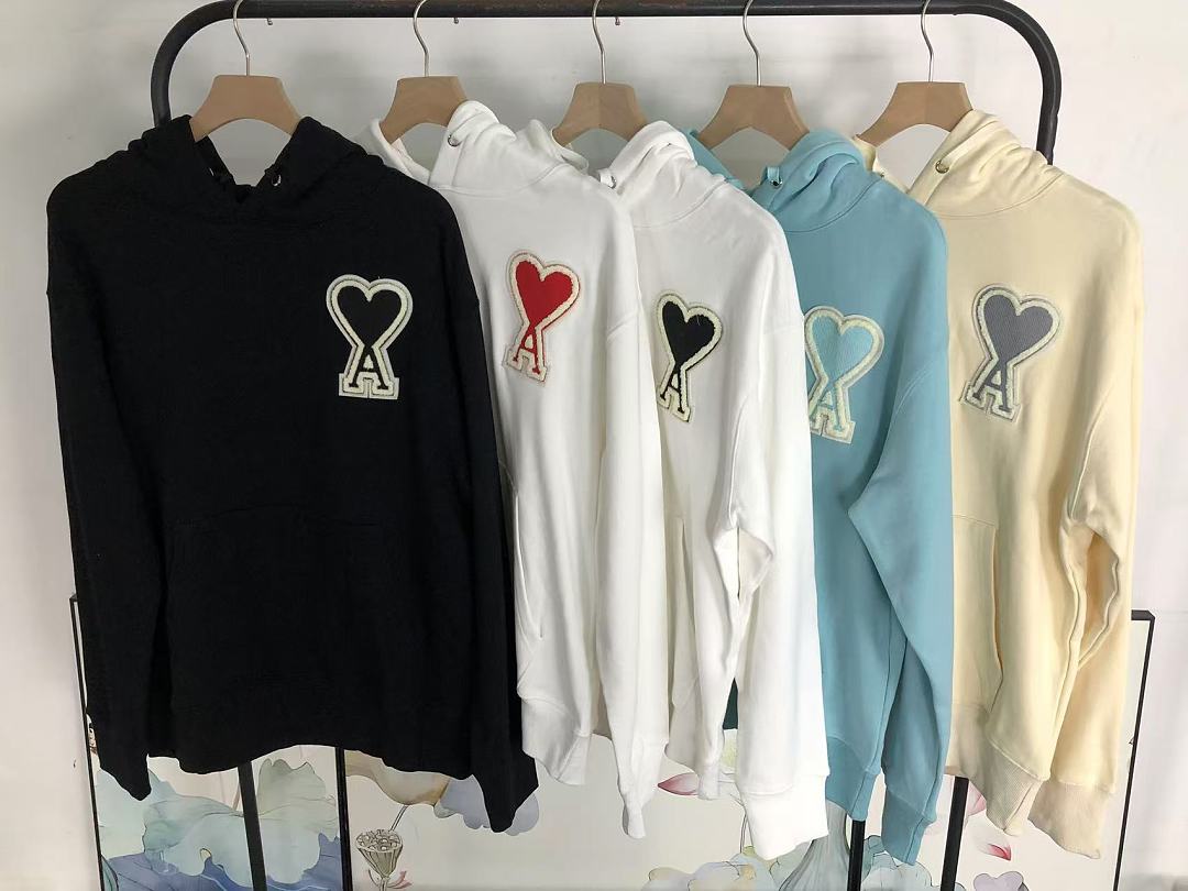 AMI 188 AMI HOODIE 304 22082706001 (Im 170Cm 60Kg I Wear Size M In The Phot) - Image 34