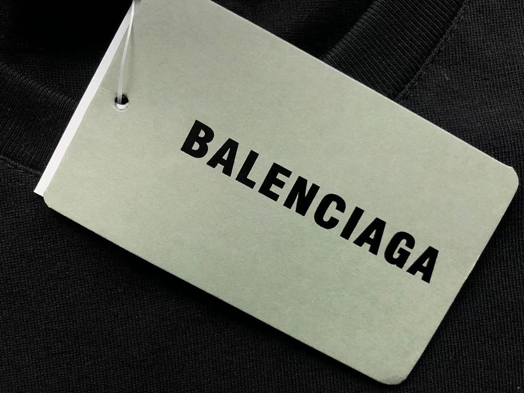 Balenciaga 118 B⭐L⭐⭐⭐IA⭐A T-SHIRT 41206001 (Im 170Cm 55Kg I Wear Size L In The Phot) - Image 24