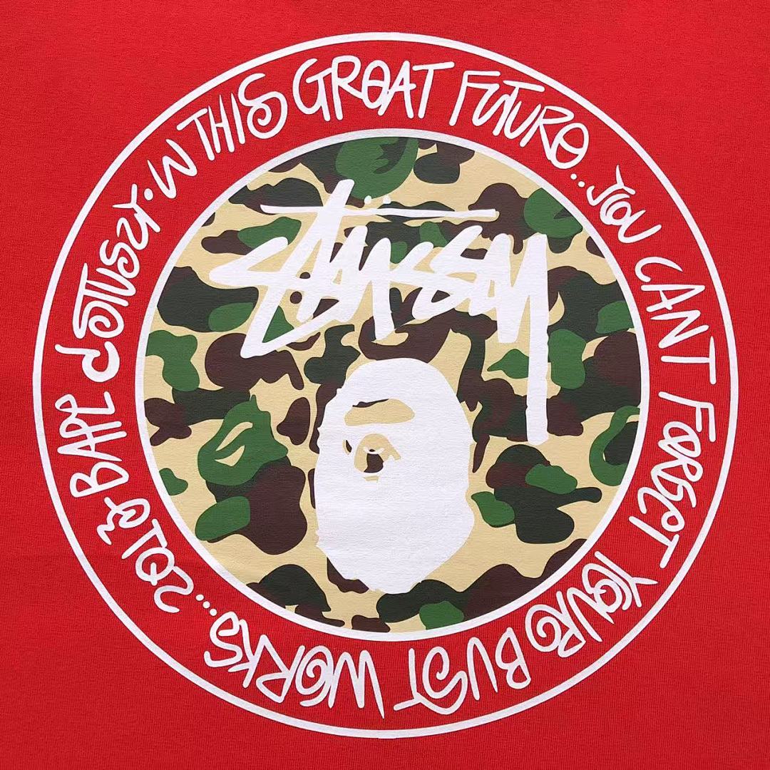 Bape 78 BAPE STUSSY T-SHIRT 411183242 (Im 170Cm 57Kg I Wear Size S In The Phot) - Image 21