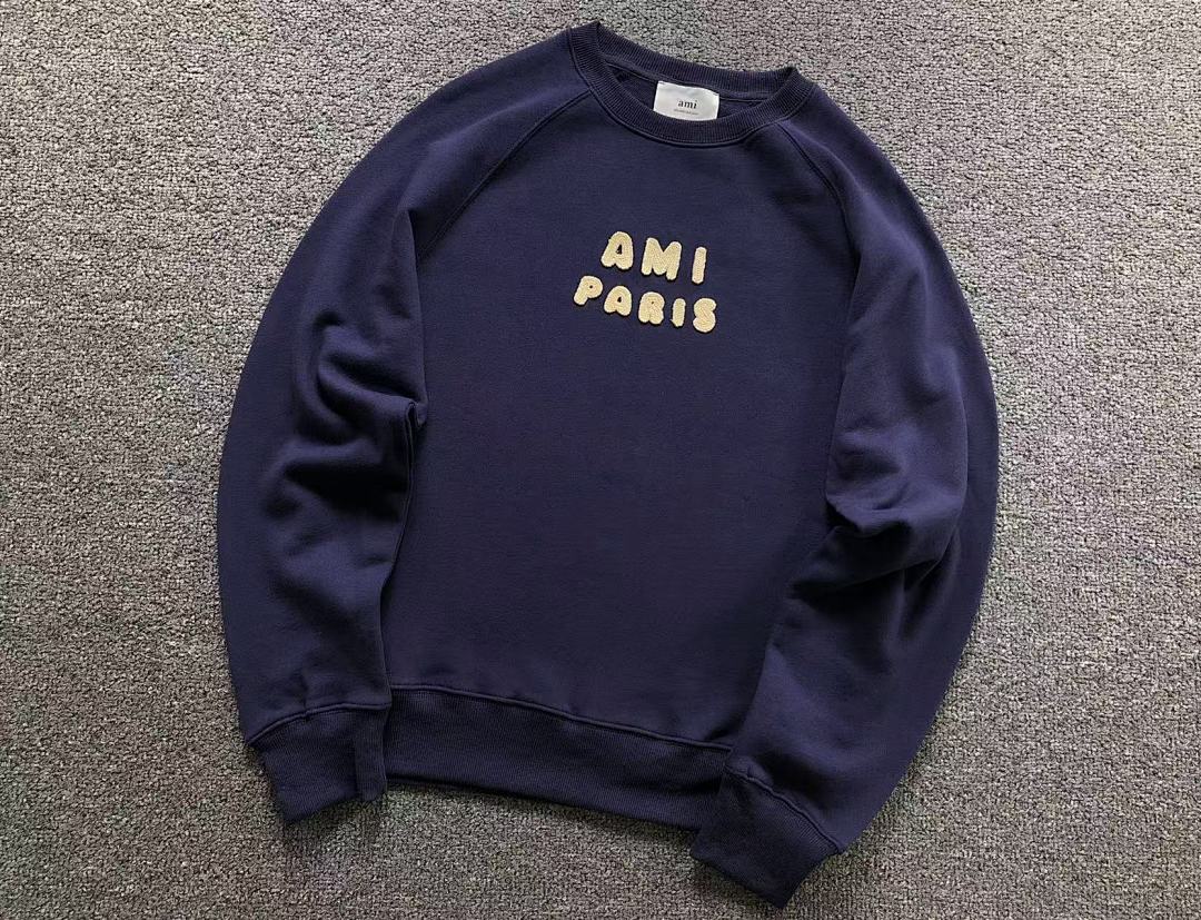 AMI 115 AMI HOODIE 21101708125 (Im 170Cm 60Kg I Wear Size M In The Phot) - Image 11